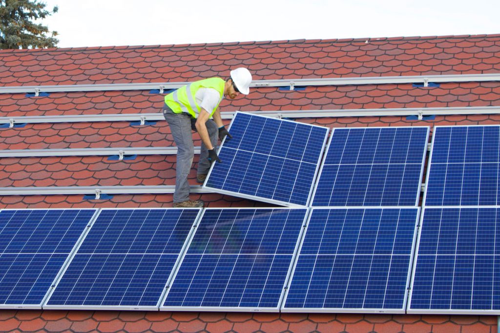 Solar panels for the home